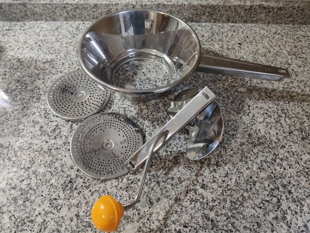 Passe vite em inox feito em Portugal