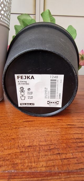 Macetero + Planta IKEA