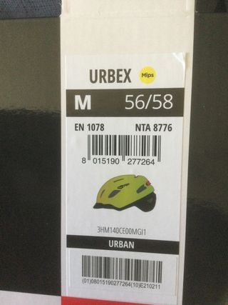 Casco Patinete bicicleta Ebike MET Talla L y M