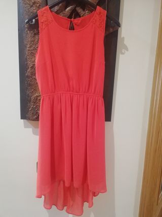 Vestido Fiesta Coral