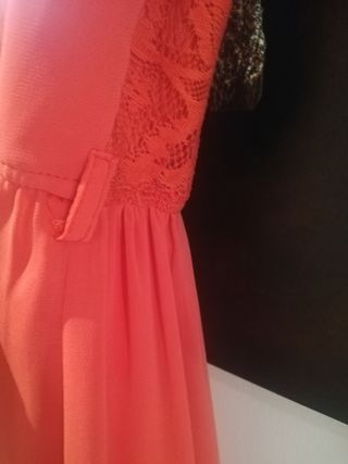 Vestido Fiesta Coral