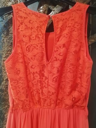 Vestido Fiesta Coral