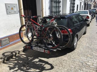 portabicicleta plegable