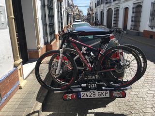 portabicicleta plegable