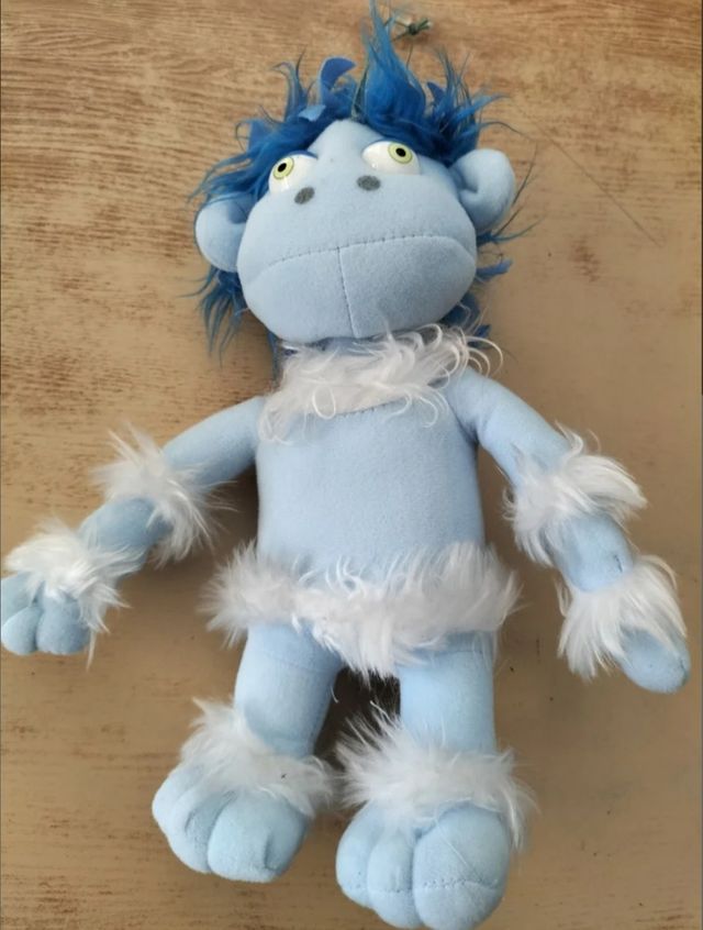 LOTE DE 4 PELUCHES  LUNNIS MUSICAL.
