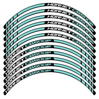 Kit Pegatinas llantas moto Honda Hornet CB600F
