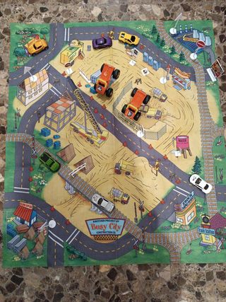 Alfombra infantil de circuito