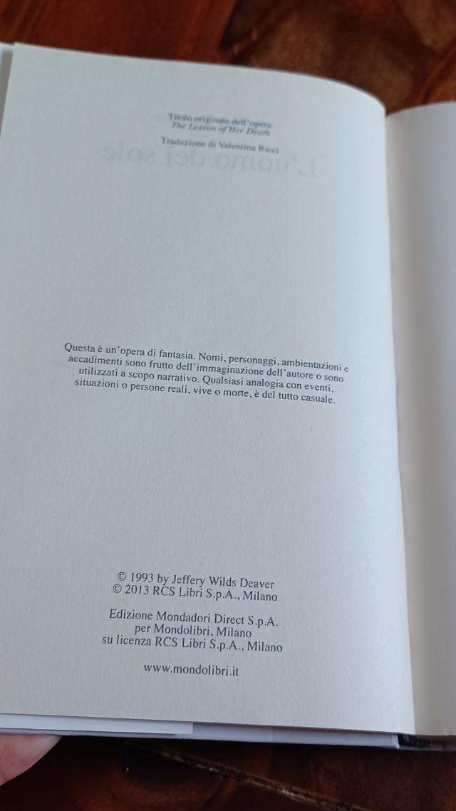Libro jeffery deaver