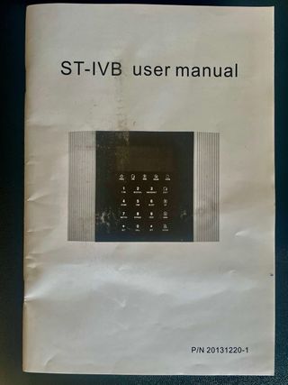 Sistema Alarma ST-IVB