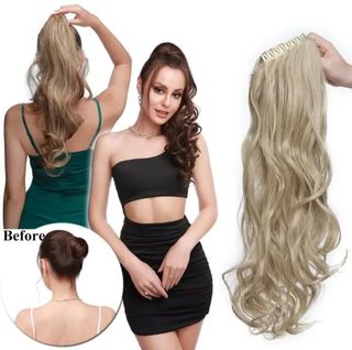 Peluca mujer Extensión Pelo COLA DE CABALLO