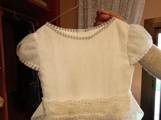 vestido de comunión