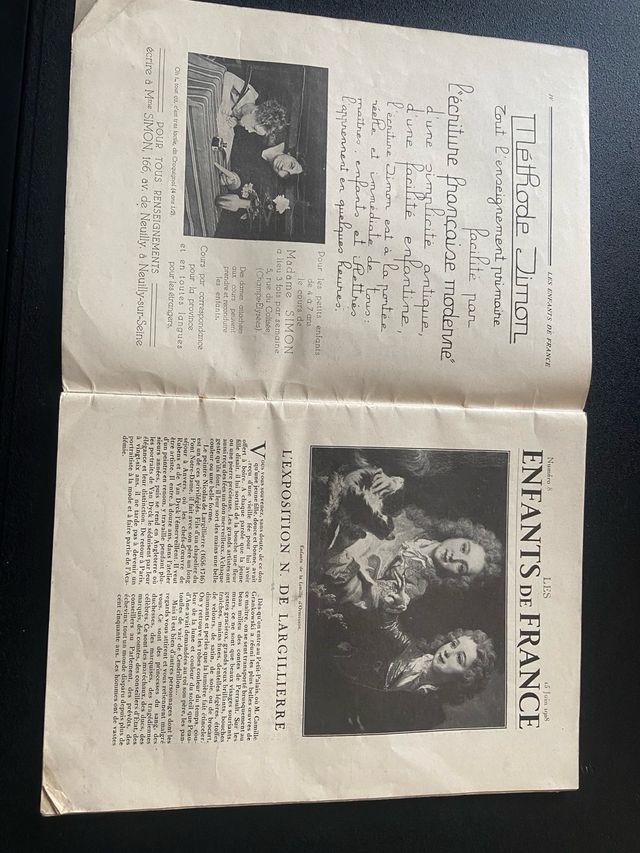 Les enfantes de France edition du figaro