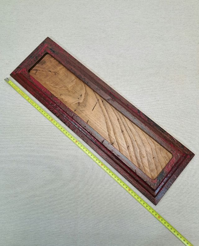 Bandeja vacía bolsillos de madera.