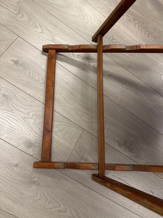 Hamaca x1 madera vintage de Dinamarca