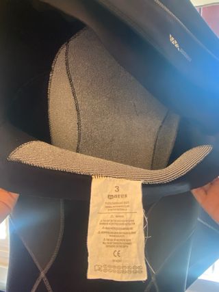 Traje semiseco buceo mares 6.5mm mujer talla 3(M)