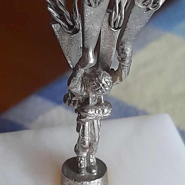 Trofeo plata paracaidismo
