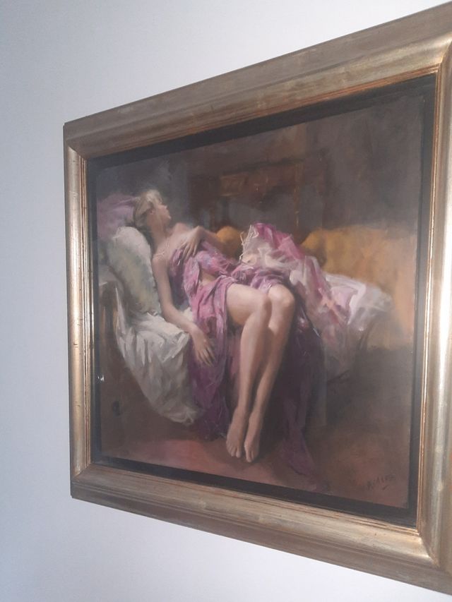 CUADRO ORIGINAL PINTOR VICENTE ROMERO