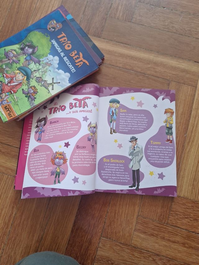 Libros infantiles Trío Beta