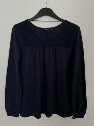 Blusa azul marino M