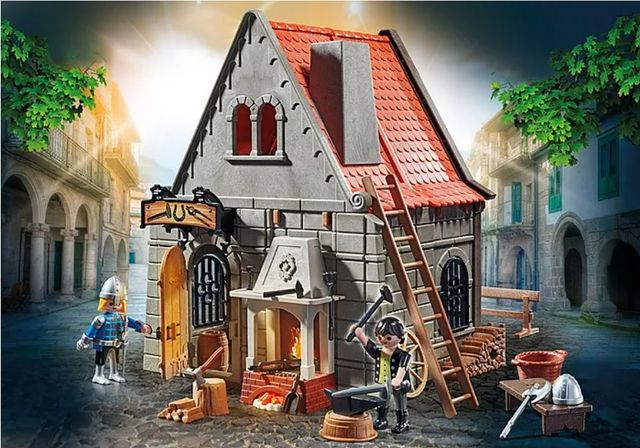 Lote 0883 Playmobil ref. 70956 Forja medieval