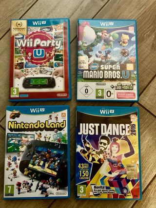 Lotto giochi WII U con Super Mario Bros.U Luigi