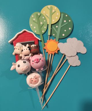 Topper torta fattoria 