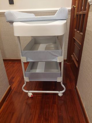 Bañera bebé con cambiador