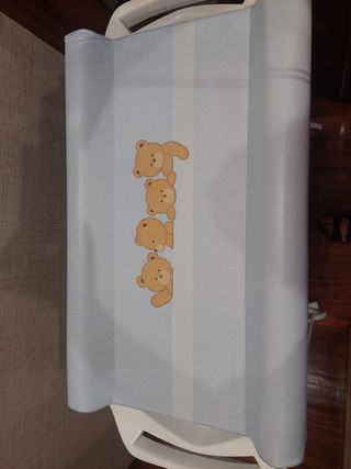 Bañera bebé con cambiador