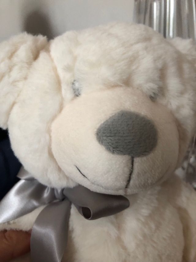 Peluche orsetto Pasito bianco