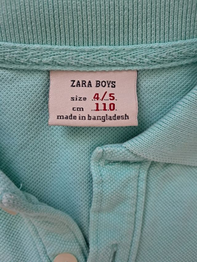 Lote de polos niño 4-5 años LOTE