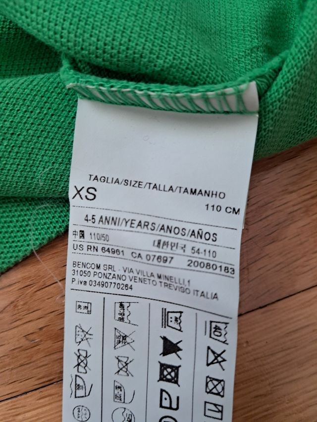 Lote de polos niño 4-5 años LOTE