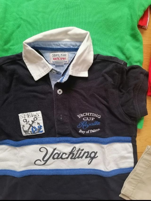 Lote de polos niño 4-5 años LOTE