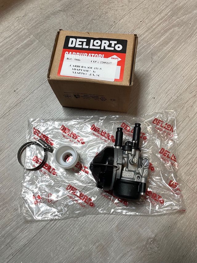 Carburador 15-15 vespino dellorto