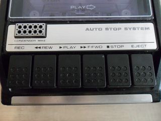REPRODUCTOR Y GRABADORA DE CASETE SANYO POR 25 EUR