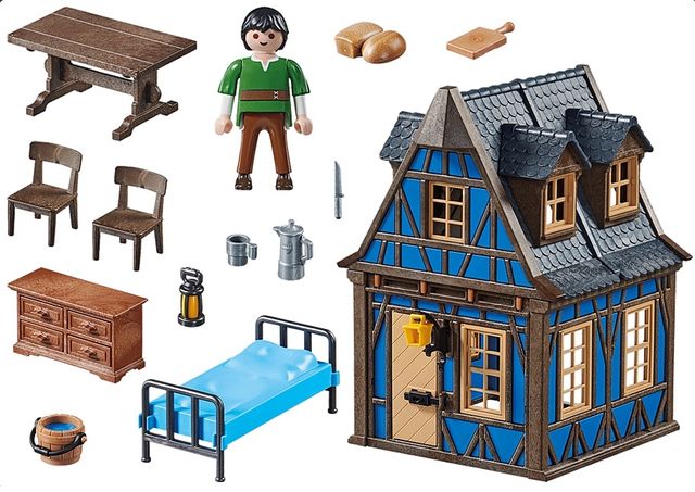 Lote 1540 Playmobil ref. 70958 Casa medieval
