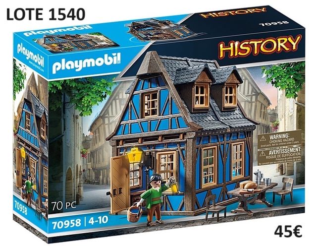 Lote 1540 Playmobil ref. 70958 Casa medieval