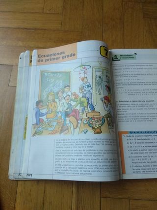 Libro Matemáticas 3 ESO. Algoritmo 2000 de