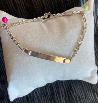 Esclava Plata fina mod Cartier lisa