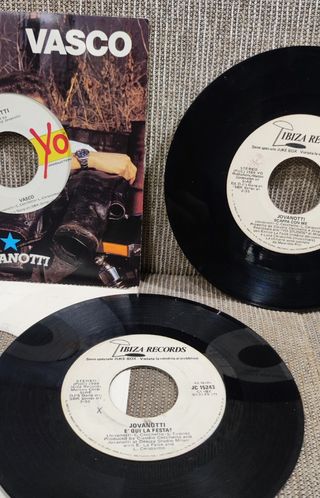 Jovanotti lotto 45 giri vinile promo