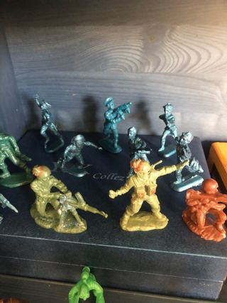 antichi Soldatini dipinti