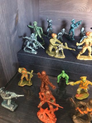 antichi Soldatini dipinti