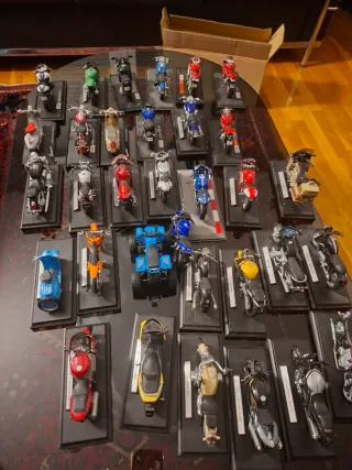 Maquetas motos coleccion