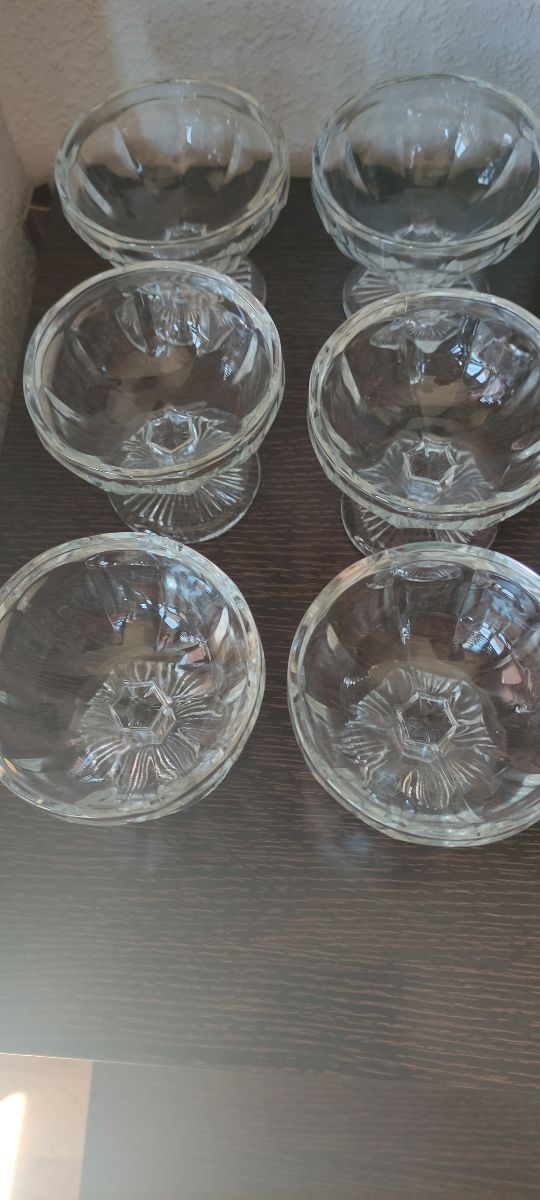 Copas Talladas Cristal Grueso