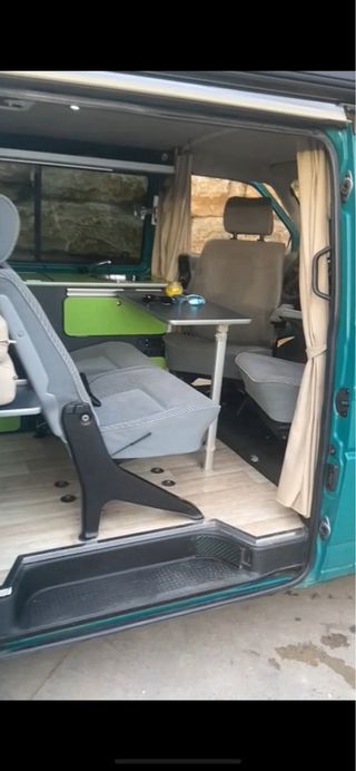 alquiler furgo Camper  transporte T4