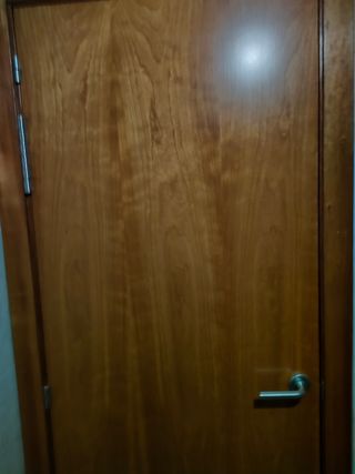 PUERTA MADERA MACIZA SIN MARCO