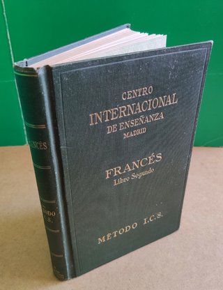 Libro antiguo - FRANCÉS Libro Segundo - Método.