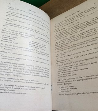 Libro antiguo - FRANCÉS Libro Segundo - Método.