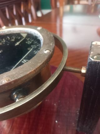 Brujula de barco inglesa autentica