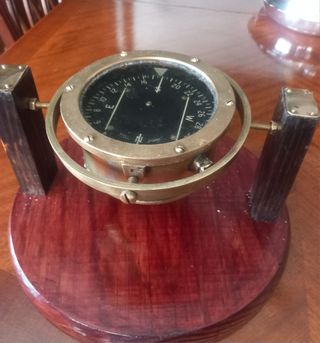 Brujula de barco inglesa autentica
