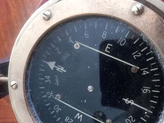 Brujula de barco inglesa autentica